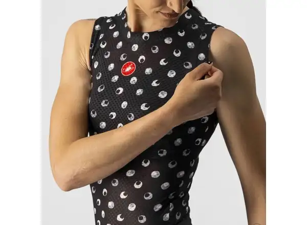 Castelli Pro Mesh 3 dámské funkční triko bez rukávů světle černá