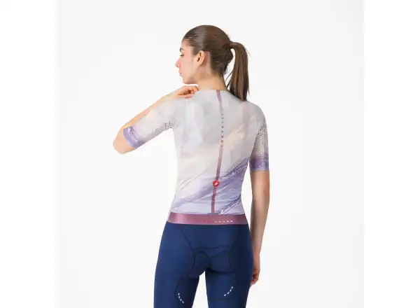 Castelli Aero Pro 8S dámský dres krátký rukáv Multicolor Purple