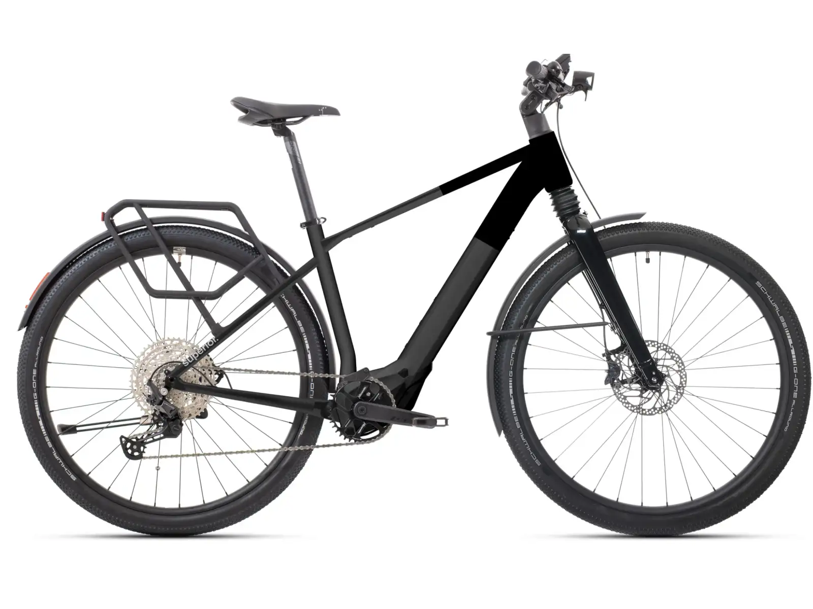 Superior iBlox 6.3 městské elektrokolo Matte Black